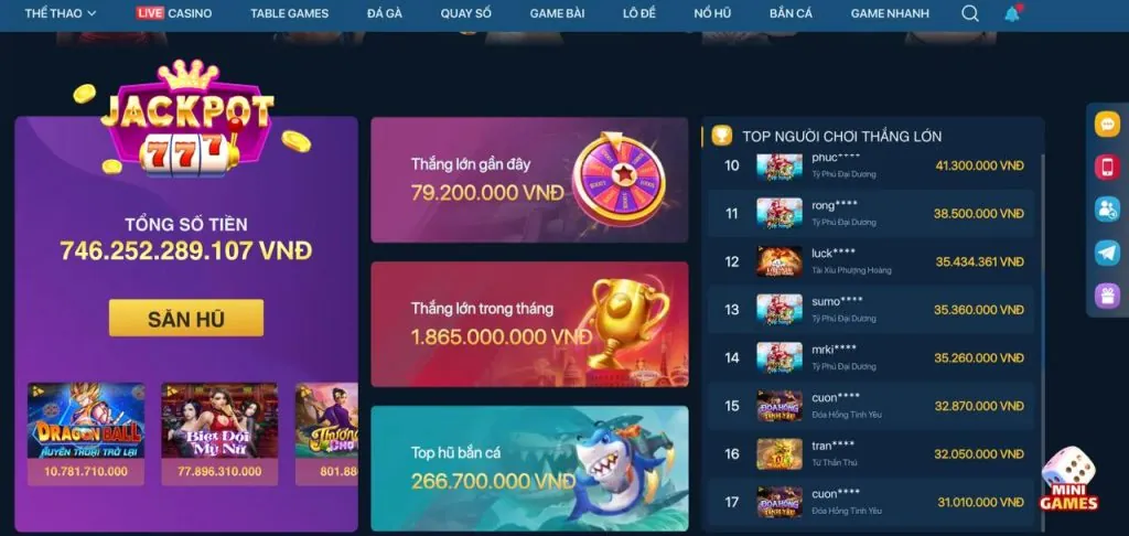 Đa dạng trò chơi tại TNC365 Link Vào